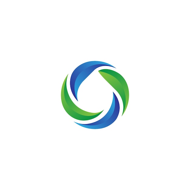 Eco Water Logo Design Concept