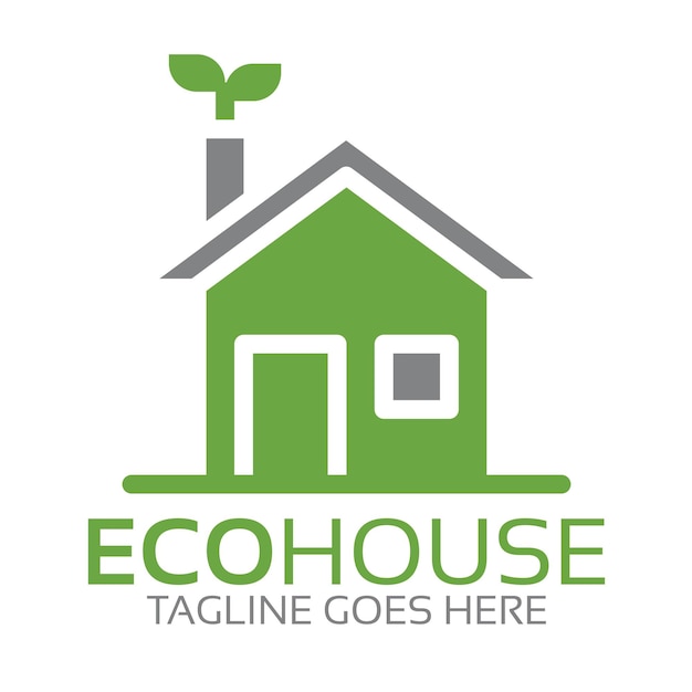 Vector ecohuis logo