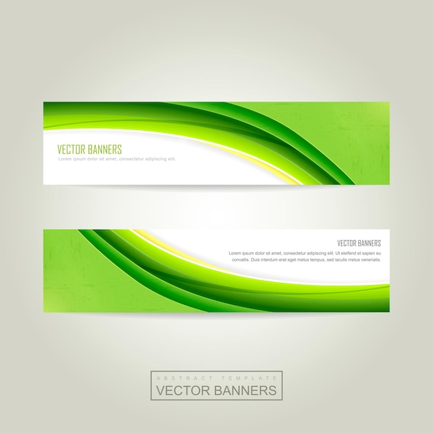 Vector ecologie concept achtergrond banner ontwerp