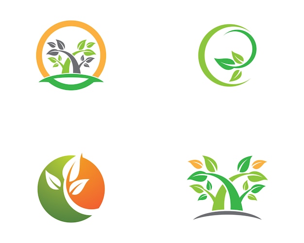 Ecologie logo afbeelding ontwerp