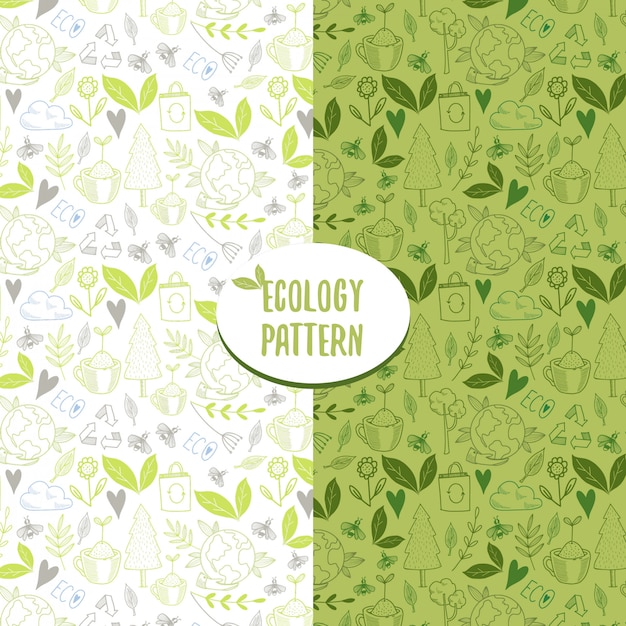 Vector ecologie patroon