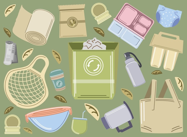 Ecologie recyclen en hergebruiken