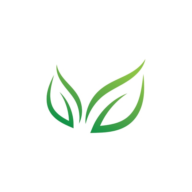 Ecology icon green leaf vector illustration design