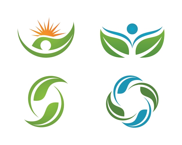 Ecology nature element vector icon