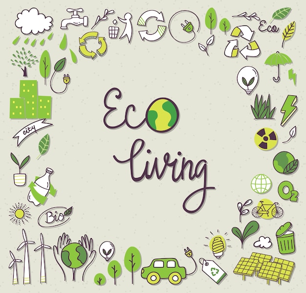 Doodle a tema ecologia