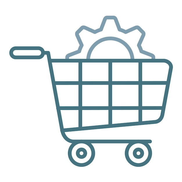 ecommerce development flat illustration