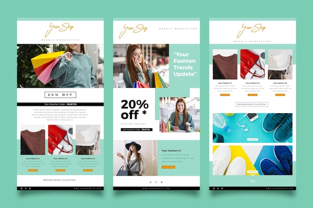 Ecommerce email template