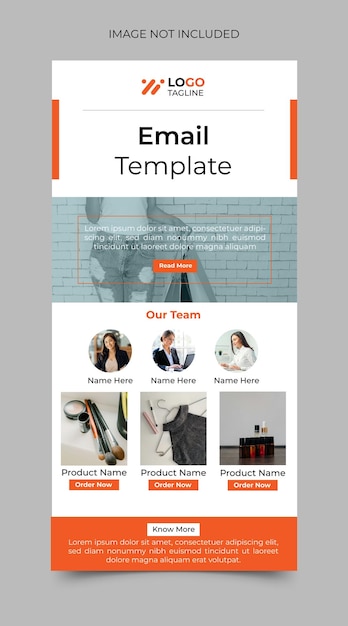 Ecommerce email template