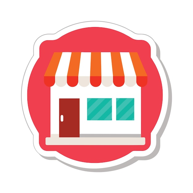 Ecommerce Store Sticker Online Store Sticker Online shopping Sticker