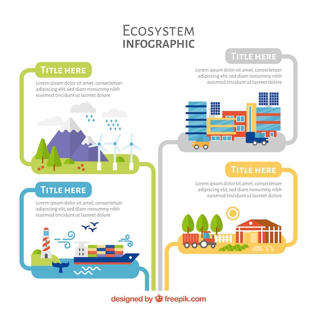 Ecosysteem infographics