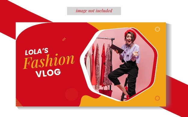 ector spring fashion sale banner design template