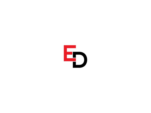 ED logo design