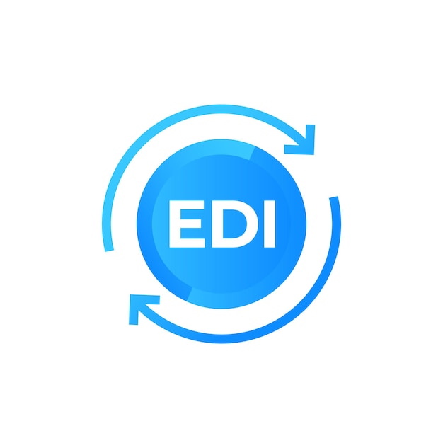 EDI-pictogram Elektronische gegevensuitwisseling