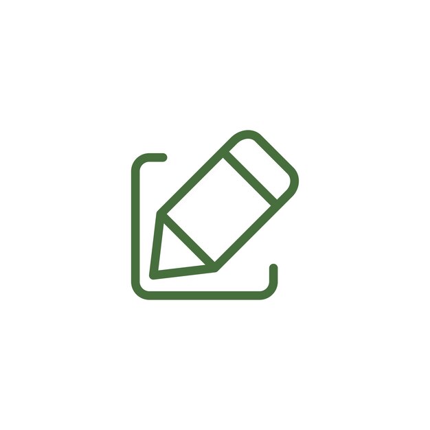 edit analysis icon vector design template