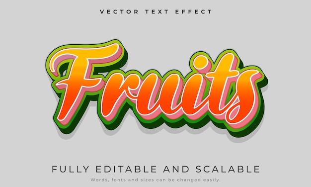 Editable 3D Retro Text Effect style