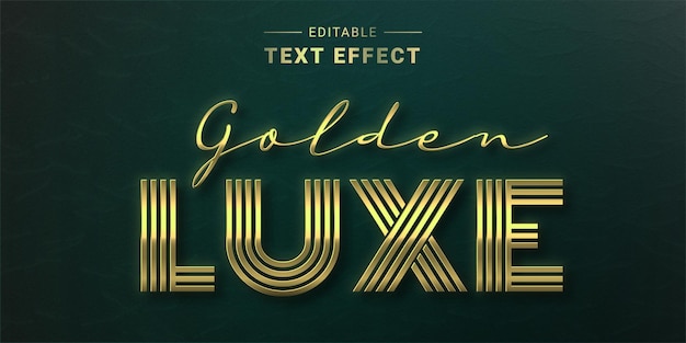 Vector editable 3d text effect generator graphic style mockup