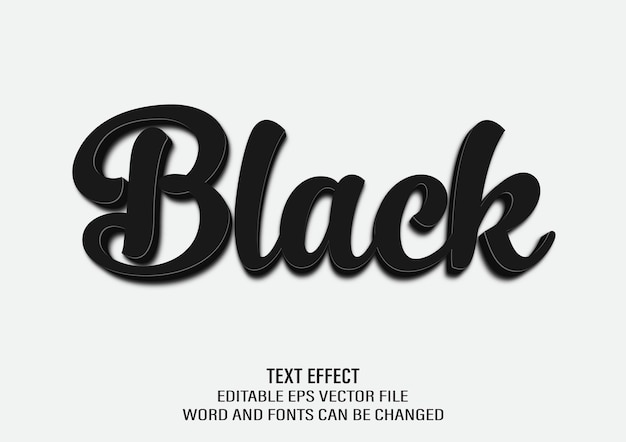 Vector editable 3d text effect vector year end discount style template