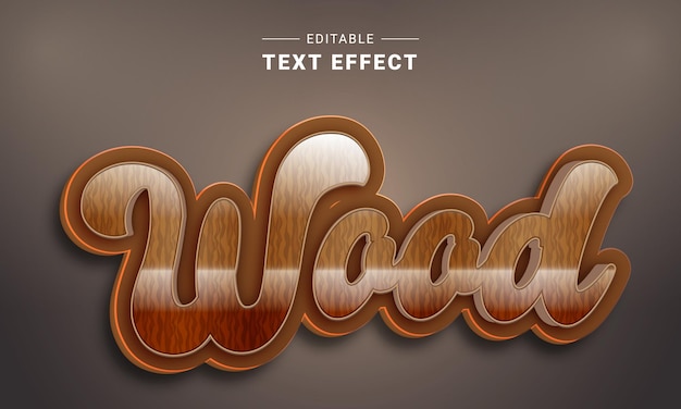 Vector editable animation cartoon text effect for illustrator