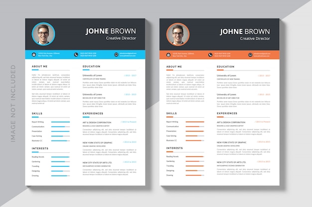 Editable cv format download