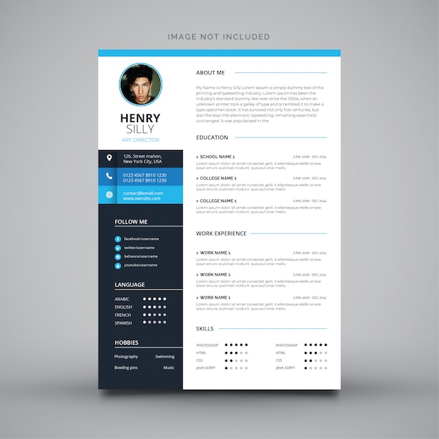 Download in formato cv modificabile