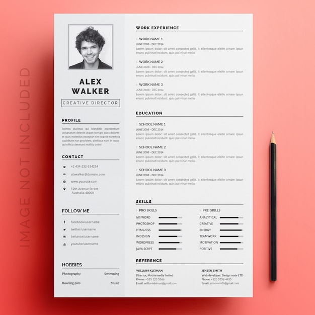 Редактируемый формат cv скачать