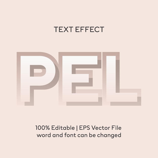 Editable Pixel text effect 3d text style effect mockup template