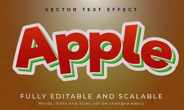 Editable Retro Vintage Text effect Vector