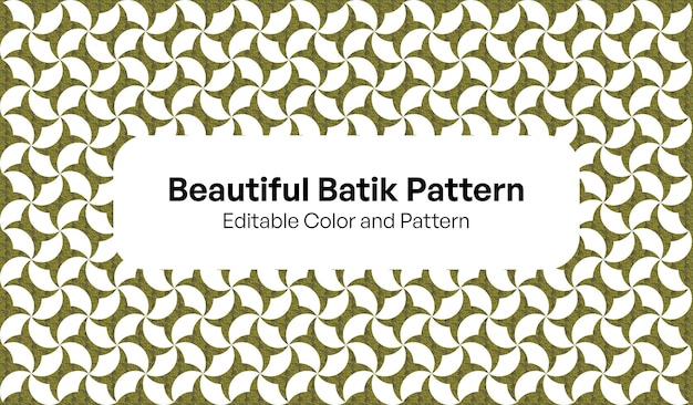 Vector editable seamless modern base batik with various color and pattern vector for textile purpose etc.