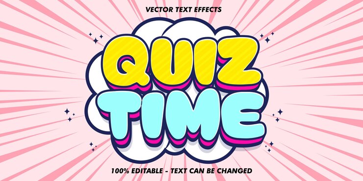 Vector editable text effect 3d cartoon template style premium vector