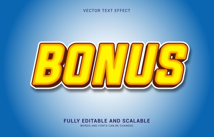 Editable text effect Bonus style can be use to make Title
