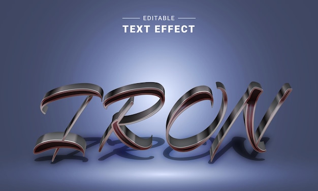 Editable Text Effect for illustrator