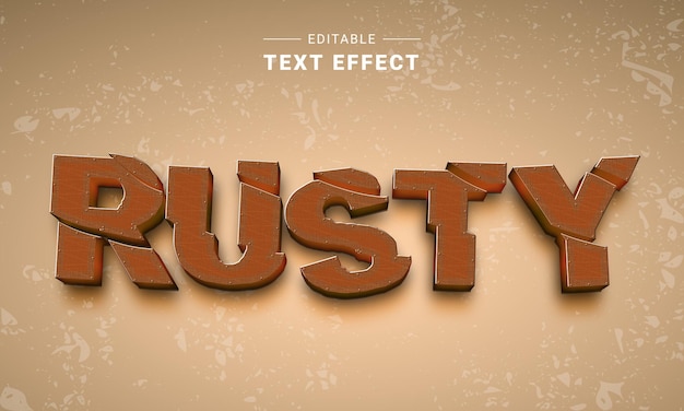 Vector editable text effect for illustrator