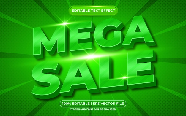 Мега-продажа редактируемых текстовых эффектов