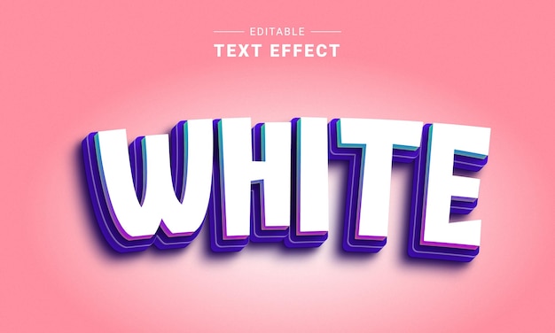 Editable Text Effect Mockup Vector Graphic Style