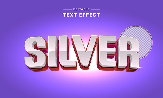 Vector editable text effect in modern trendy style