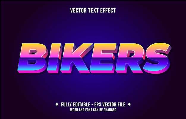 editable text effect retro vintage style poster old film