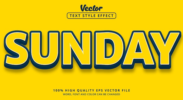 Editable text effect Success text with modern style with color yellow and blue