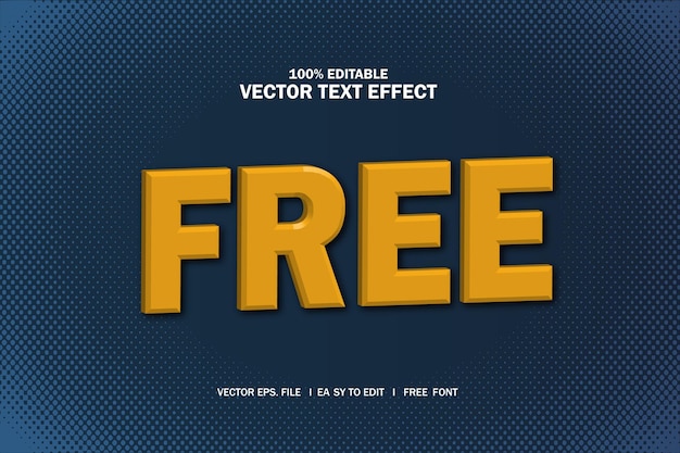 editable text effect template