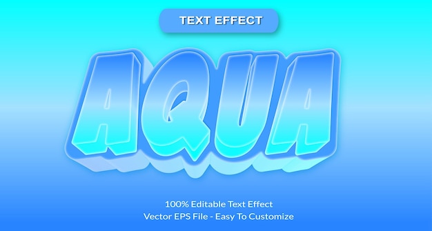 Editable Text Effect