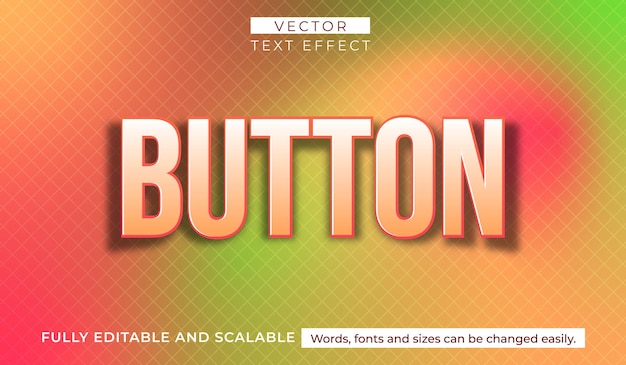 Editable Text Effect