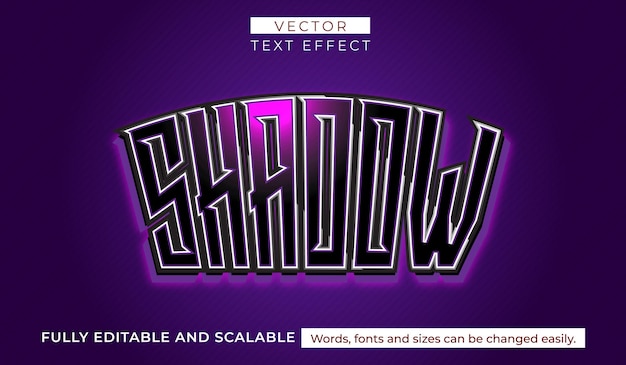 editable text effect