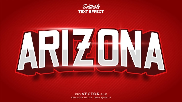 Editable Text Effects for American Football Sports Events Team