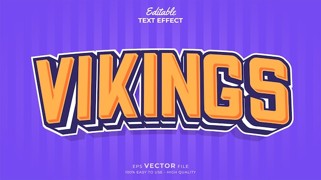 Editable Text Effects for American Football Sports Events Team