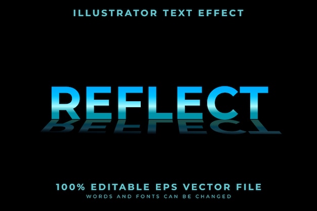 Editable Text Style Effect