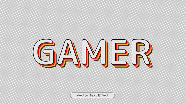 Editable vector text effect in comic style with dotted background pattern