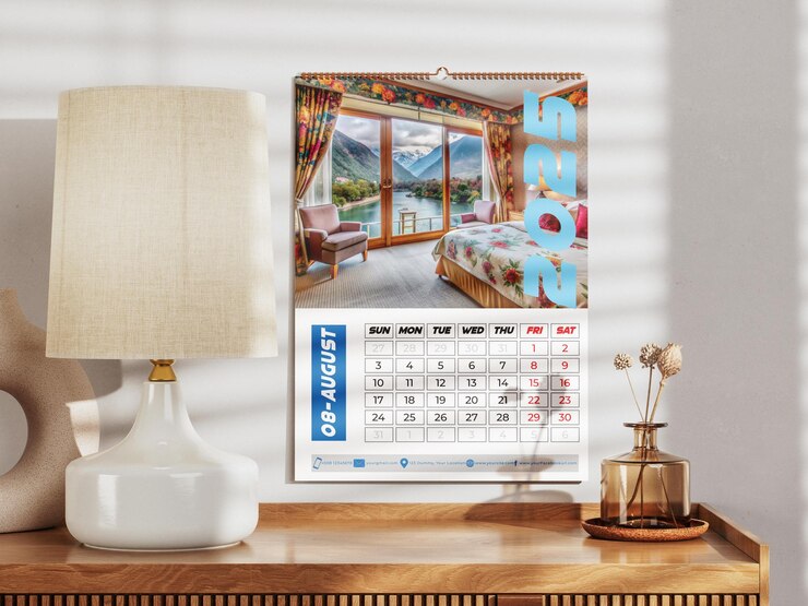 Editible Calendar of the Year 2025
