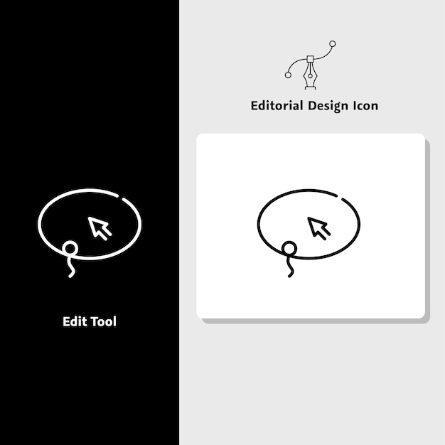 Editorial design icon vector design icon