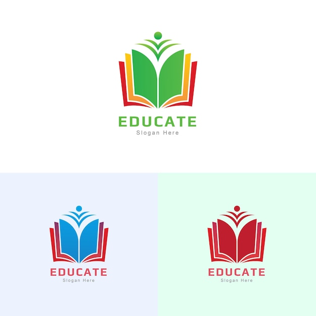 Education Book Logo