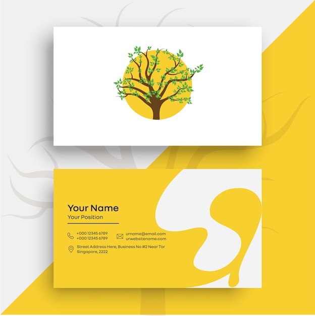 Education Business card template