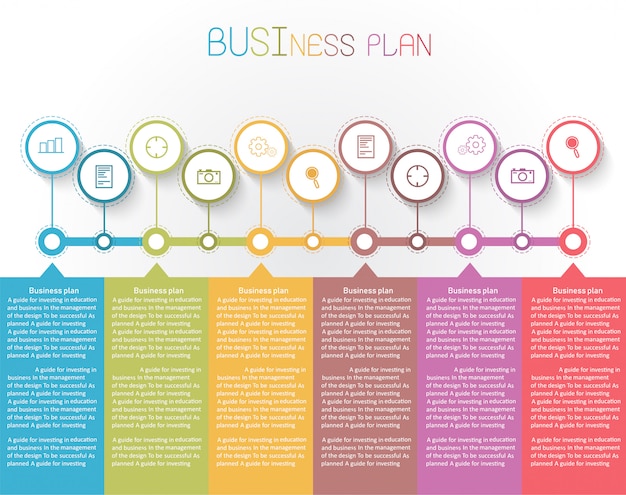 education diagram. There are 11 steps, level Use vectors in the design